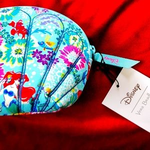 Vera Bradley Arial Floral Shell Cosmetic Bag